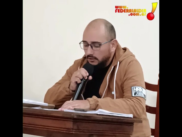 FEDERAL: LUNA Y BENÍTEZ EXPUSIERON POSTURAS SOBRE LA ORDENANZA IMPOSITIVA 