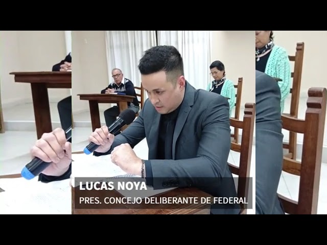 NOYA RECHAZÓ QUE EL HCD FUNCIONE COMO UNA "ESCRIBANÍA" DEL GOBIERNO MUNICIPAL