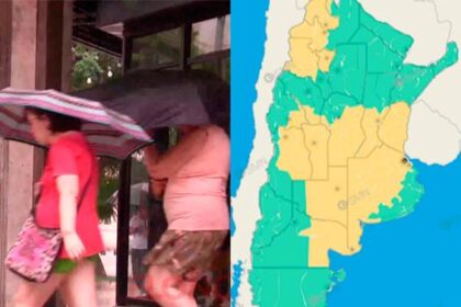 Alerta por tormentas Foto: Elonce -SMN