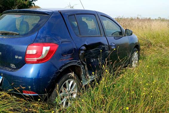 Despiste en Ruta 18 Foto: Policía de Entre Ríos