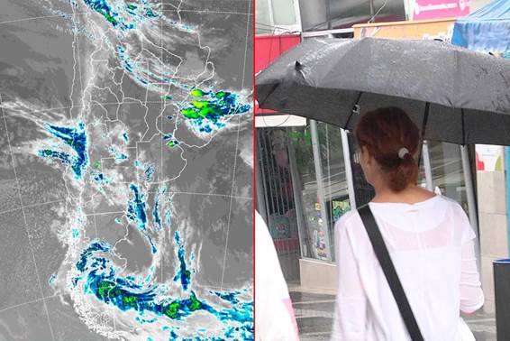 Inestabilidad hoy y mañana Foto: Elonce/SMN