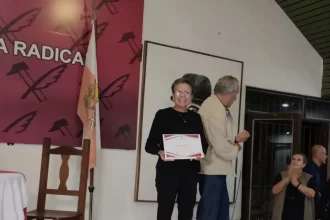 Acto de asunción de las nuevas autoridades de la UCR Entre Ríos. Foto de APFDigital