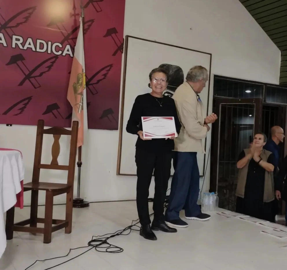 Acto de asunción de las nuevas autoridades de la UCR Entre Ríos. Foto de APFDigital