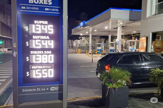 YPF volvió a subir los precios Foto: Elonce