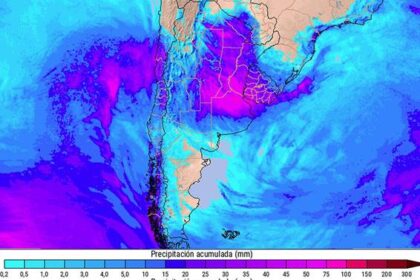 Anuncian importantes lluvias para el martes Foto: Meteored
