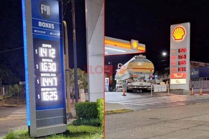 Nuevos precios en YPF y Shell Foto: Elonce