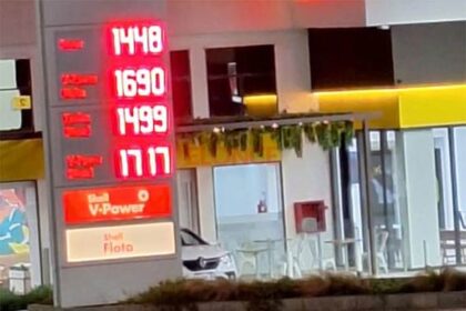 Los nuevos precios en Shell Foto: Elonce