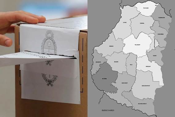 Padrón electoral Entre Ríos 2025: cuántos votan por departamento. Foto: (Elonce).