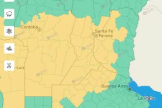 Alerta por tormentas