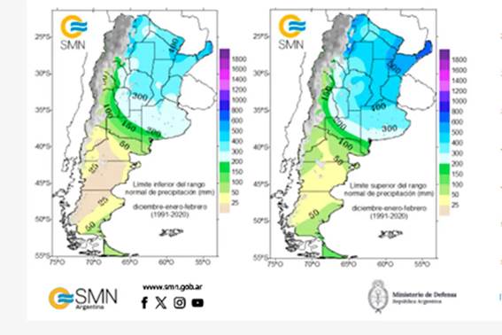Imagen de lo que se avecina para el país. Foto: SMN.