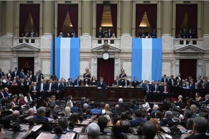 Congreso. Javier Milei inauguró con gritos, acusaciones y falsedades el nuevo período de sesiones del Parlamento. (Comunicacion Senado)