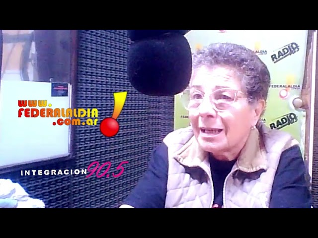 ALICIA OVIEDO: habló sobre las gestiones para conseguir avanzar en obras 