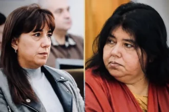 Las senadoras Nancy Miranda y Gladys Domínguez al borde de quedar expulsadas del Partido Justicialista.